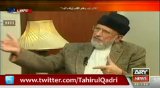 Parliament ki taraf proceed krta to democracy na bachti - Dr Qadri