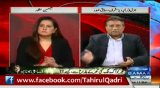 Musharraf's 'Shut Up' to Jasmeen on Tahir-ul-Qadri's Movement